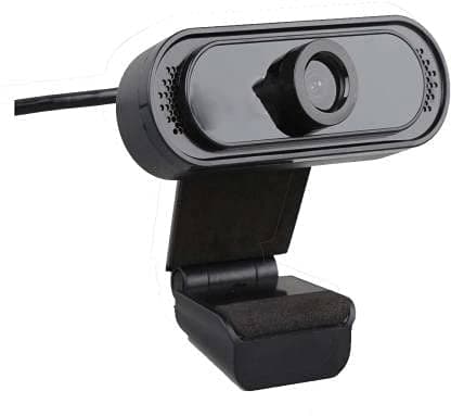 CARE CASE® 720P HD Webcam for PC Desktop & Laptop with Built-in Noise Isolating Microphone & Wide Angle Lens & Large Sensor for Superior Low Light