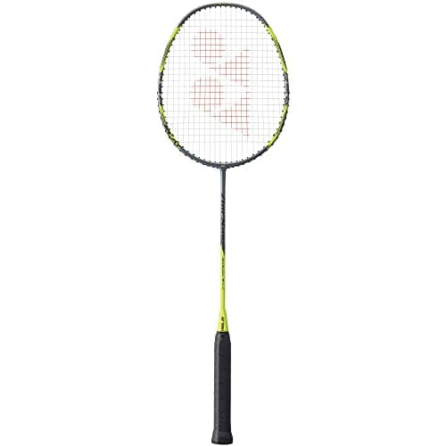 YONEX Arcsaber 7 Play Strung Graphite Badminton Racquet with Full Cover (Grey/Yellow)