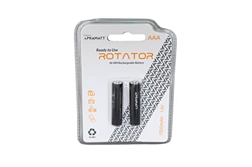 APRAMATT Rechargeable AAA 1300mAh Batteries, 2 Pcs 2