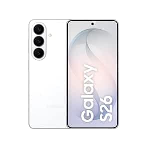 Samsung Galaxy S26 5G (White, 12GB RAM, 256GB Storage)_with Other Offers
