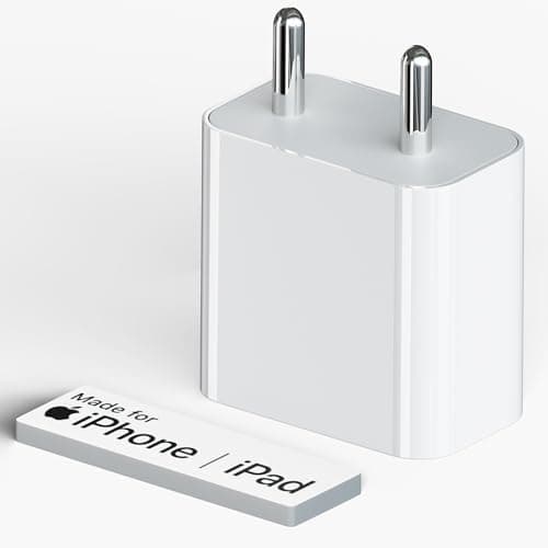 AIL-KIN 20W Type C Adapter [MFi Certified, 6 Months Warranty] Compatible for iPhone 17 series/16series,15/14/13/12/11 Series with PD Fast Charging Adaptor ROMITAZ
