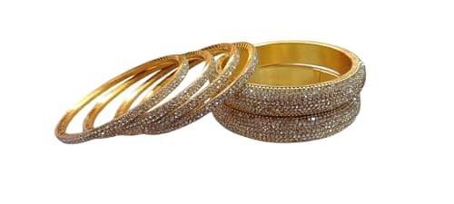 Nari Nakhre Designer Kada/Bangles Set – Traditional Elegance - Set of 6 (26) 2