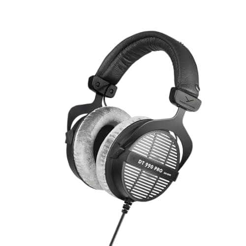 beyerdynamic DT 990 PRO Over Ear Wired Studio Headphones (Black)