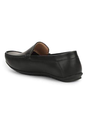 Bata Mens Black Loafer Style with Comfort and Elegance Perfect for Formal Wear, Business Casual, and Parties 3
