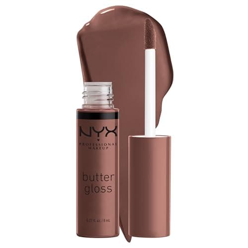 Nyx Professional Makeup Butter Lip Gloss, Sheer Finish - Ginger Snap, 8ml