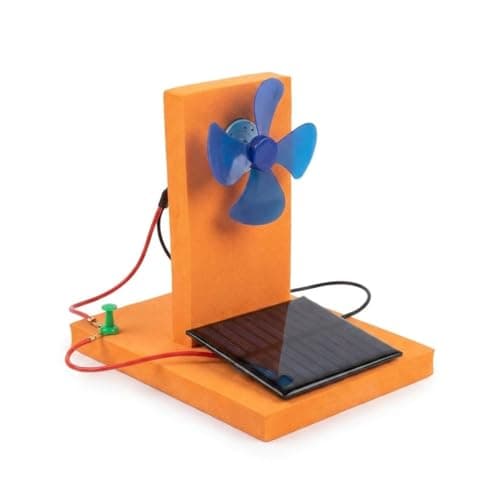 ERH India DIY Solar Panel Windmill Science Project Working Model Kit for School Students STEM Physics Experiment with Educational Toy