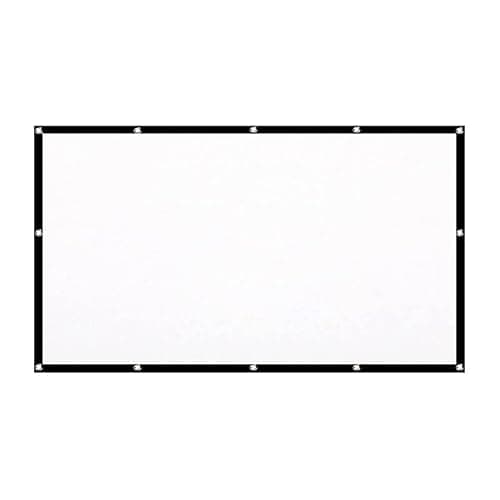 Savsol 80-inch Portable HD Projector Screen Ratio 16:9 Projection Screen Foldable Thick Durable for Outdoor Home Theater 3