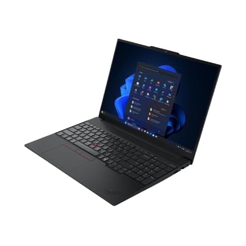 Lenovo ThinkPad E16, Intel Core 5 210H, 16GB RAM, 512GB SSD, WUXGA IPS 16”(40.64cm), Windows 11 Pro, Black, 1.63Kg, 21TFS02000, Fingerprint, Backlit, 300 Nits, 1Y Onsite, AI Powered Laptop 3
