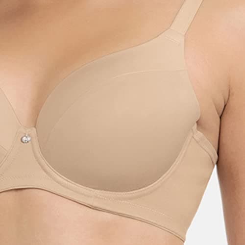 amanté T-Shirt Bra | Padded, Wired, Full Coverage T-Shirt Bra - BRA75701 Nude Bra 4