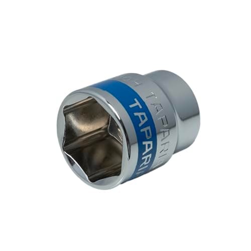 Taparia 1/2" Square Drive Socket (30 mm)-Hex or 6 point Socket for Standard Nuts & Bolts Compatible w/Ratchets, L Handles, Wrenches, Power Tools-Automotive & Mechanical Work for Garages, DIY 4