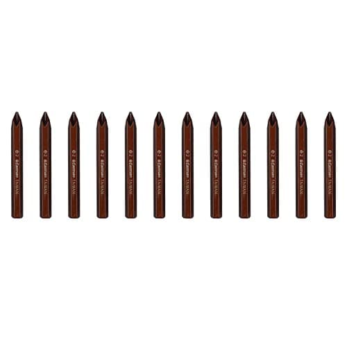 Eastman Spare Bit For Impact Driver Pack Of 12 Pcs, 5/16 Hex Bit In Material S2 + Charmber Ph2 Screw Driver Bits Heavy Duty Hand Tools Sets (EIDB-5080)