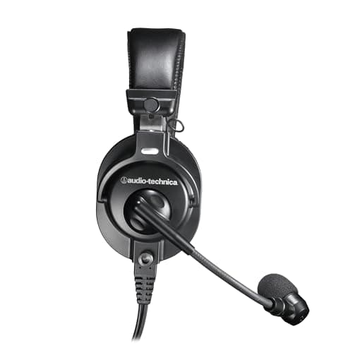 Audio-Technica BPHS1 Wired Over The Ear Headset with Mic (Black) 4
