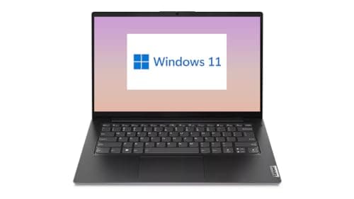 Lenovo V14 AMD Ryzen 3 7320U 14" (35.5cm) FHD 250 Nits Antiglare Thin and Light Laptop (Free MS Office) Lifetime (8GB/512GB SSD/Windows 11/Iron Grey/1.65 Kg) 1 Year Brand Warranty, 82YTA0OTlN