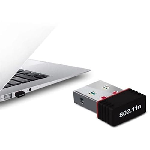 Mini 150MPS USB 2.0 Stick WiFi 802.11n Wireless LAN Network Adapter Stick Schwarz 802.11 Dongle Chip 5