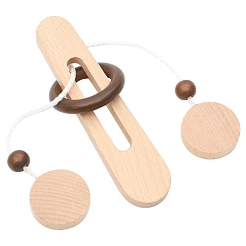 Fashion My Day® Wooden String Puzzle Brain Teaser Educational Toys Logical Game for Kids Adults| Toys & Hobbies | Puzzles | Contemporary Puzzles | Brain Teasers & Cube/Twist 2