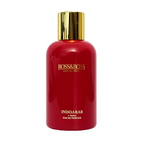 INDOARAB Premium ROSS & BOSS Perfume 100ML | Sweet Fragrance for Men & Women | Rose, Vanilla, Cinnamon & Patchouli Notes | Long Lasting 6-7 Hours | Unisex Luxury Perfume 5
