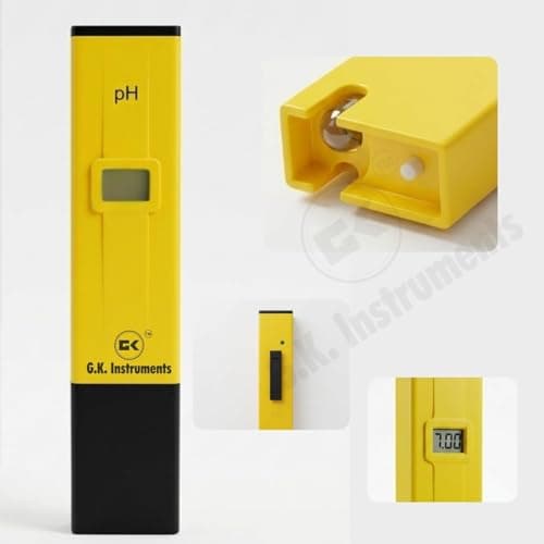 GK Instruments Digital Pen Type PH Meter with Calibration Accessories for Water Testing, Portable PH Tester for Aquarium, Drinking Water, Pool (Pack of 1) 2