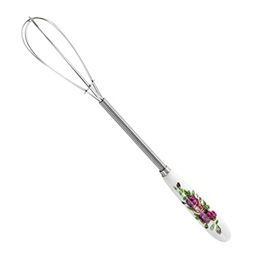 ZIBUYU® Hand Whisker for Kitchen Hand Mixer Blender Stainless Steel Mini Whisk Maker for Milk Coffee Egg Beater Juice (Set of 1)