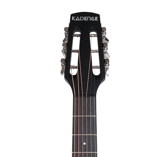 Kadence BB01-BK Acoustica 39" Acoustic Guitar | Dreadnought | Comes with Bag | Includes Learning Course | Black 6