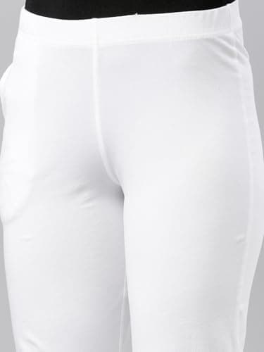 GO COLORS_Women_Kurti Pant_White_2X 4