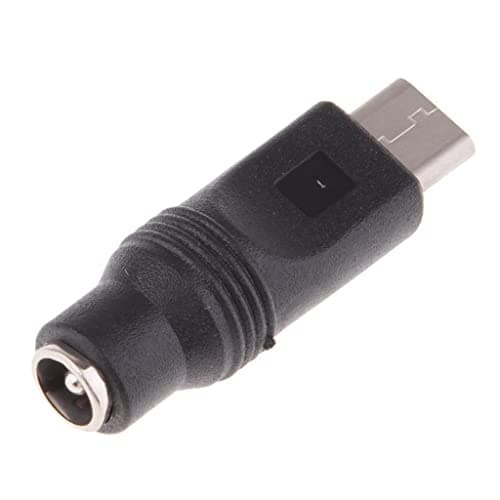 Club Bollywood®Type-C Male to 5.5X2.1Mm Female Converter for Laptop Pc| Laptop & Desktop Accessories |• Computers/Tablets & Networking|1 Piece Type-C Male to 5.5X2.1Mm Female Converter 5