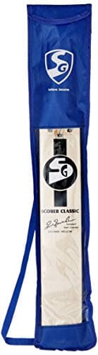SG Scorer Classic Kashmir Willow Cricket Bat ( Size: Size 6,Leather Ball ), Wood, Multicolour 4