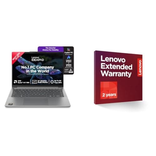 Lenovo IdeaPad Slim 5 AMD Ryzen AI 7 350 (24GB RAM/1TB SSD/14 (35.5cm)/WUXGA OLED AI Now/Copilot+ PC/Windows 11/MSO 365 2 Year Onsite Warranty + Accidental Damage Protection