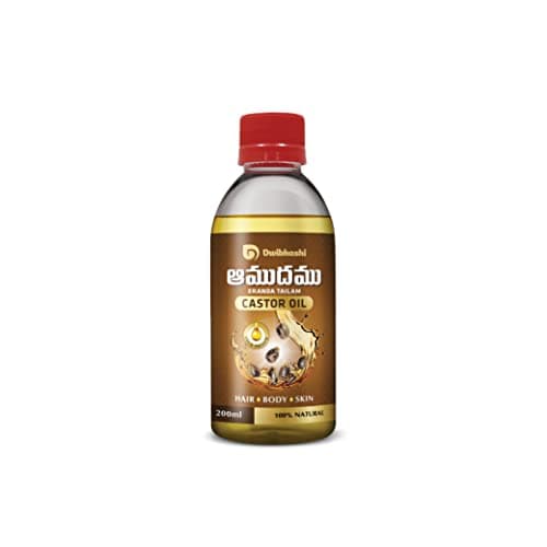 Dwibhashi Castor Oil | Supports Hair Growth, Glowing Skin & Strong Nails | 200 ml