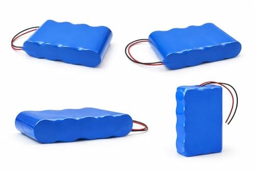 Lithium Phosphate Battery 12.8 V 6000mAh(Pack of 1), I to C Connect 3