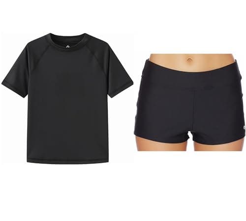 Aqua Holic Kid's Swimming Costume| Swimwear|Swimset - 1 T-shirt + 1 Bottom 30