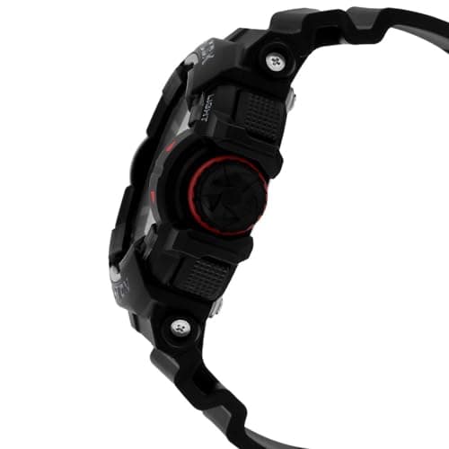 Casio G-Shock GA-400-1BHDR Black & Red Analog-Digital Dial Black Resin Strap Men's Watch Shock and 200M Water Resistant G566 2