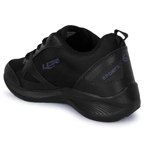 Lancer Mens WONDER-6-FBLK Black Running Shoe, 10 3