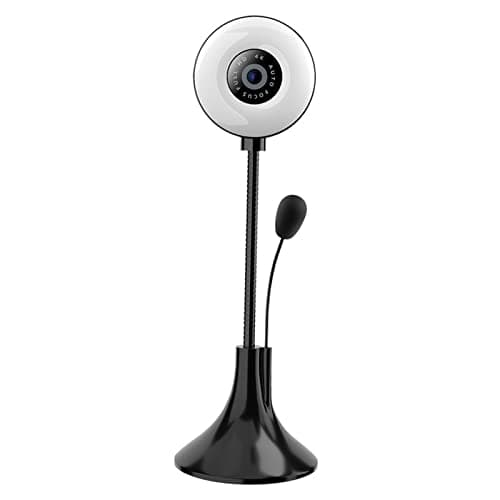 ZOOMELLA Webcam 4K 2.0 Noise Reduction Adjustment for Webcast Facetime Live Broadcast| Computers/Tablets & Networking|Laptop & Desktop Accessories|Webcams