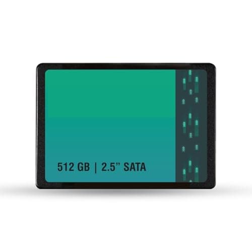A1TECH 512GB 2.5 Inch SATA III Internal SSD | Up to 550MB/s Read 500MB/s Write | High Speed Storage for Laptop Desktop | 5 Year Warranty (A1TECH25/512GB)