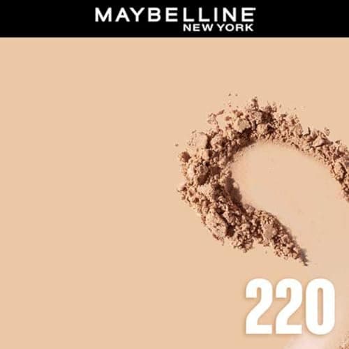 Maybelline New York Fit Me Shade 220 Natural Beige, Matte Compact Powder For Oily Skin, 8G - Powder That Protects Skin From Sun, Absorbs Oil, Sweat And Helps You To Stay Fresh For Upto 12Hrs. 4