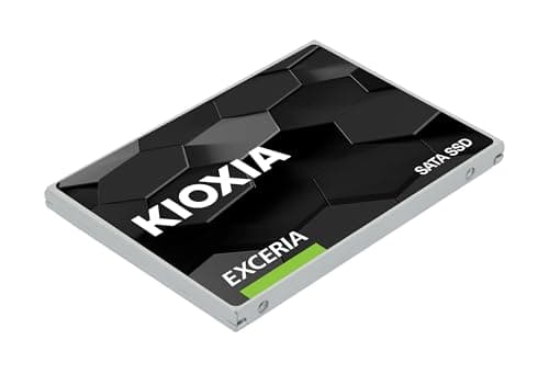 KIOXIA Former Toshiba Memory EXCERIA SATA SSD 480GB - 2.5 inches, 555MB/s Read & 540MB/s Write, Aluminum Shell,Equipped with BiCS Flash TLC Japanese Brand 3
