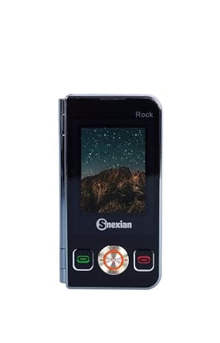 Snexian All-New Rock FOLD MINI Dual Display |Keypad Mobile| with 2.8" and 2.4" Big Display |Flip|Fold|BT Dialer| Voice Changer |Auto Call Recording|Big Battery| FM |Camera| Feature Phone | White 4