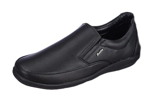 Bata Boss-Sail Men's Black Formal Shoes - 8 UK (8516052)