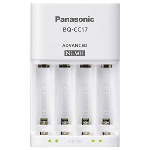 Panasonic Eneloop CC17N advanced charger for AA & AAA rechargeable Batteries LED indicator charging control system. 5
