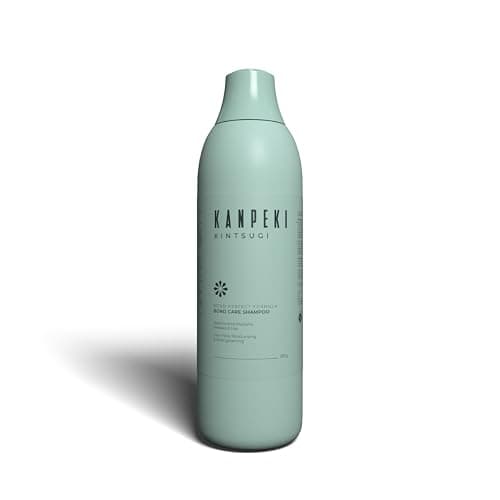 Kanpeki Kintsugi Bondcare Shampoo | Bond Perfect Formula for Weak & Damaged Hair | Strengthens, Repairs, Moisturizes | With Silk Protein, Aloe, Green Tea & Turmeric