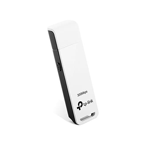 TP-LINK TL-WN821N 300 MBPS WiFi WI-FI Wireless N USB Adapter, MIMO, WPS Button, Supports Windows 11/10/8.1/8/7/XP, Mac OS 10.15 and earlier, Linux