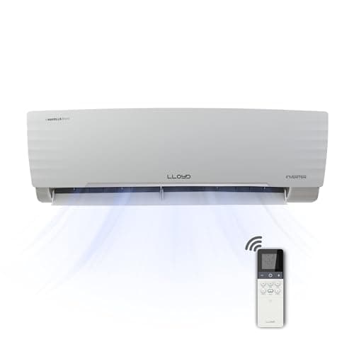 Lloyd 1.5 Ton 5 Star Inverter Split AC, 2026 New Star Rated (6 in 1 Convertible, Cools Up To 54°C, DG Mode, Ice Clean, Smart 4 Way Swing, Turbo Cool, Installation Check, White, GLS18I5AGGGW) 2