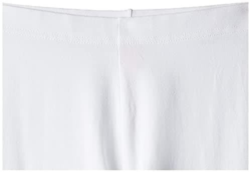 max Girls Solid Full-Length Leggings_S23Elg08White_11-12Years White Fit Type : Regular Fit, Mid Rise 3
