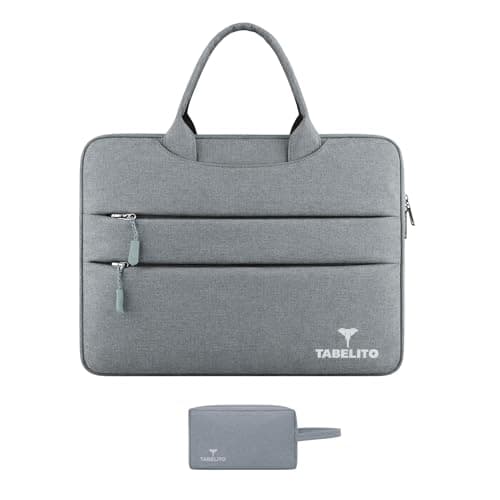 Tabelito Basic 15.6 inch Laptop Bag Sleeve Cover with Box for 15.6 inch HP/Dell/Accer/Apple/Asus/Lenovo/Ultrabook/Razer Etc.-Grey 15.6 INCH 2