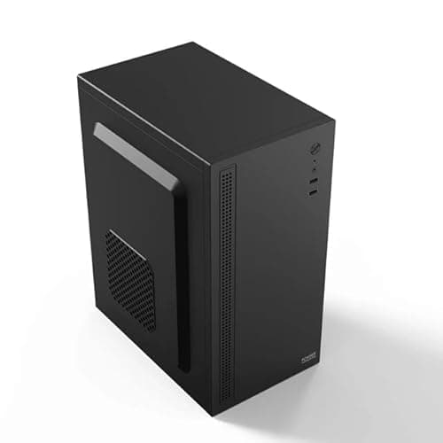 Desktop Computer Set with i5 3470, 8GB RAM, 256GB SSD, 19-inch Monitor, Keyboard, Mouse, WiFi, Speakers, Windows 10, Black 3