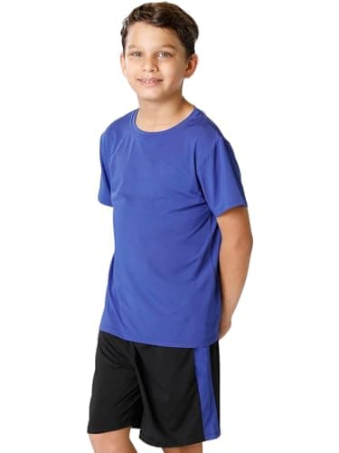 Aqua Holic Kids Sports Strechable Dri-fit Jersey/Tshirts and Shorts- For All Sports 28 2