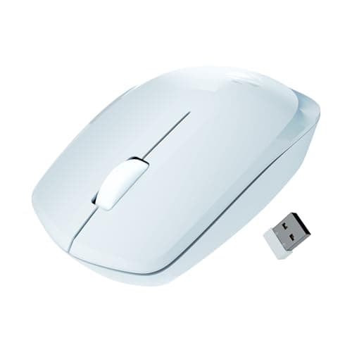 Zebronics Wireless Mouse, 2.4GHz, 3200 DPI, 3 Buttons, Comfortable & Ergonomic, USB Nano Receiver, On/Off Switch, Power-Saving Mode, Works on Most Surfaces, for Mac | Laptop | Computer (Freego, Blue)