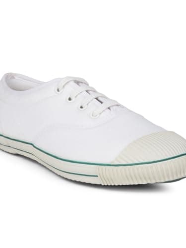 Bata Men School Shoes - White (6 UK) 5