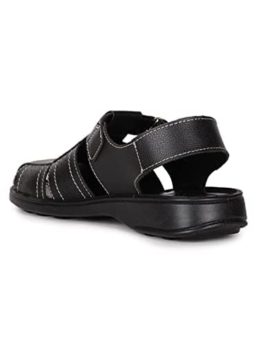 Bata New Classic Sandal Men's Black Sandals - 9 UK (8616041) 3
