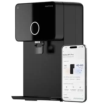 Native M1 Pro Water Purifier by Urban Company | Smart Real-Time Tracking | 10-Stage RO+UV+Copper+Alkaline+Mineraliser | No Service for 2 Years | India's Only 2-year Unconditional Warranty